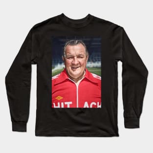 Bob Paisley in colour Long Sleeve T-Shirt